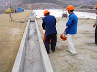 The Interlocking Blocks Project in Ningbo Daxie International Container Terminal Yard