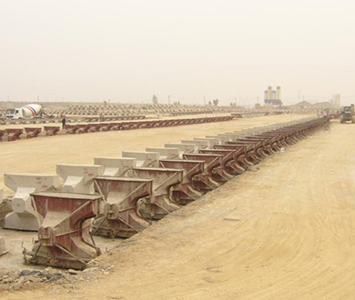 Shandong Longkou West Coast Artificial Island Perimeter Diking Project