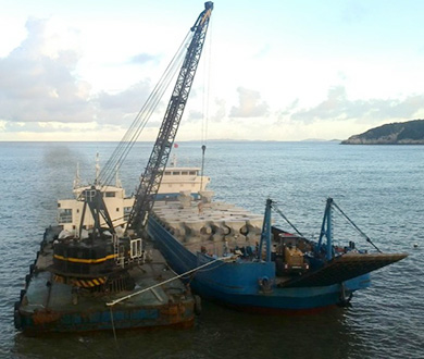 Wenzhou Dongtou Dongsha Port Breakwater Repair Project